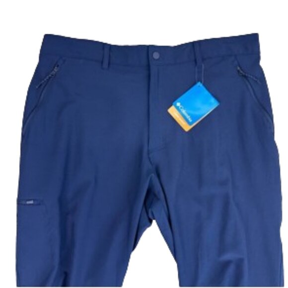 NWT Columbia Omni Shade Fir Ridge Hiking Outdoor Trail Pants 34x30 50 UPF - Picture 2 of 8